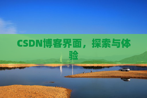 CSDN博客界面，探索与体验